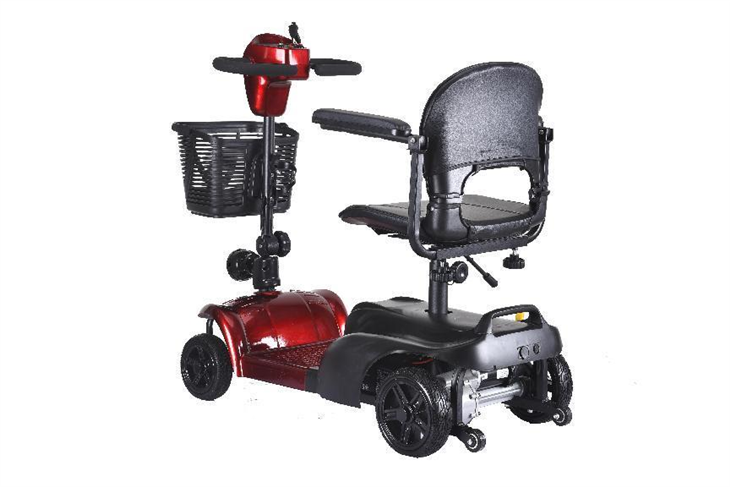 Four-wheel Electric Scooter High Stability Foldable Lightweight Electric Scooter Suitable For The Elderly And Disabled SL-001